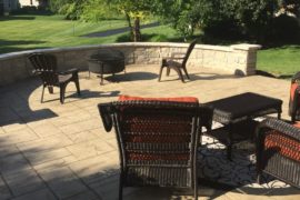Large Patio, Walls and Counter
